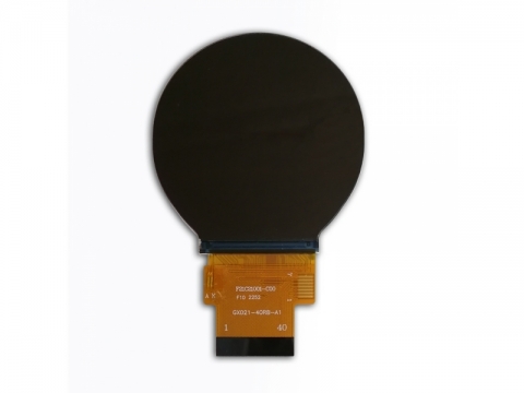 2.1 inch circular LCD screen with 40pin RGB interface